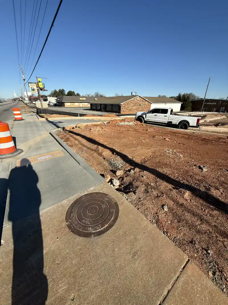 Commercial concrete work by Ace Concrete Construction