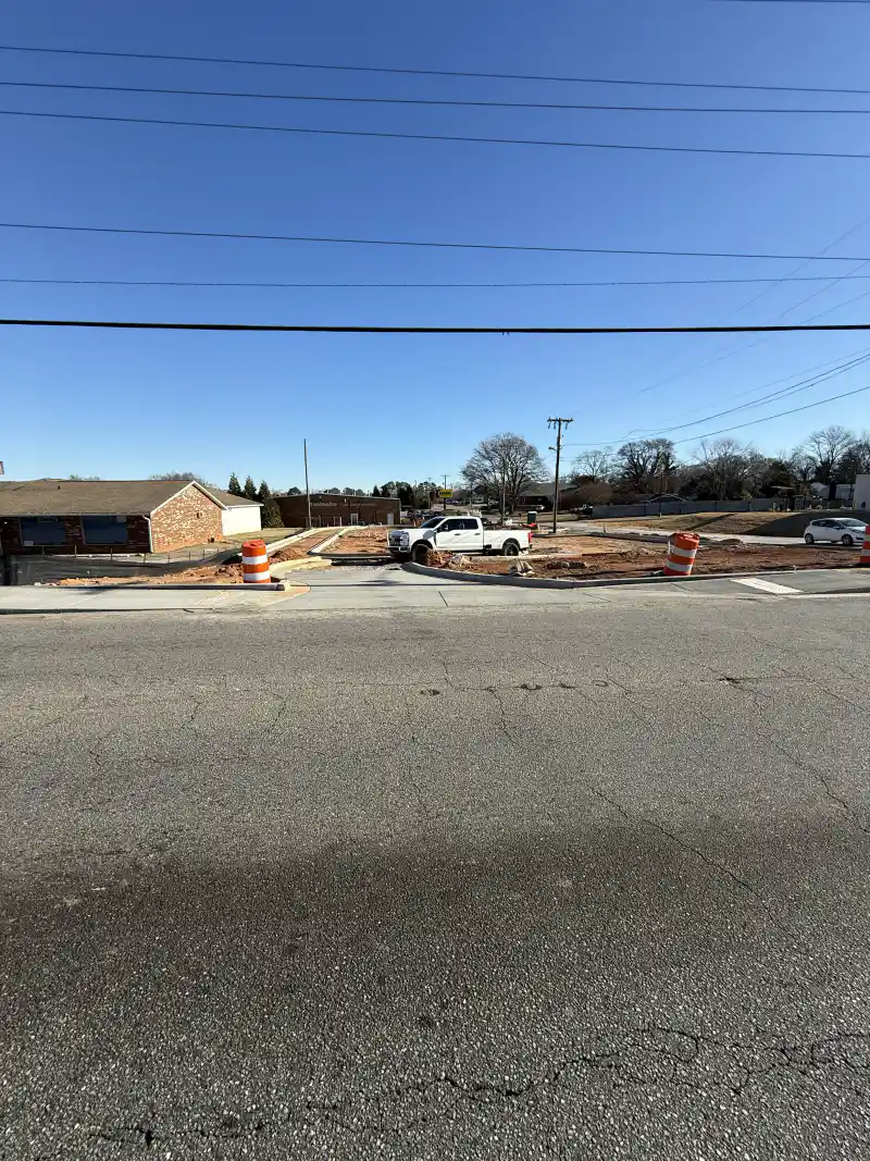 Commercial concrete work by Ace Concrete Construction