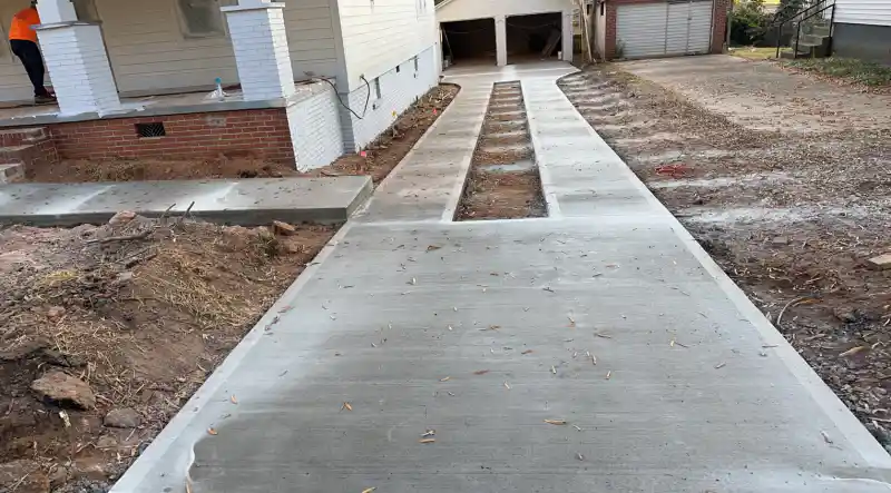 Foundation and retaining wall work by Ace Concrete Construction