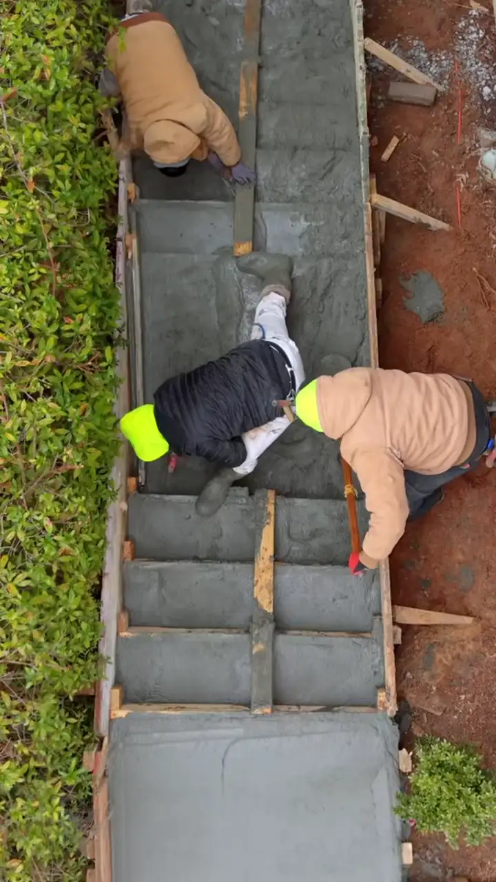 Pouring patios, steps and pool decks - Ace Concrete Construction